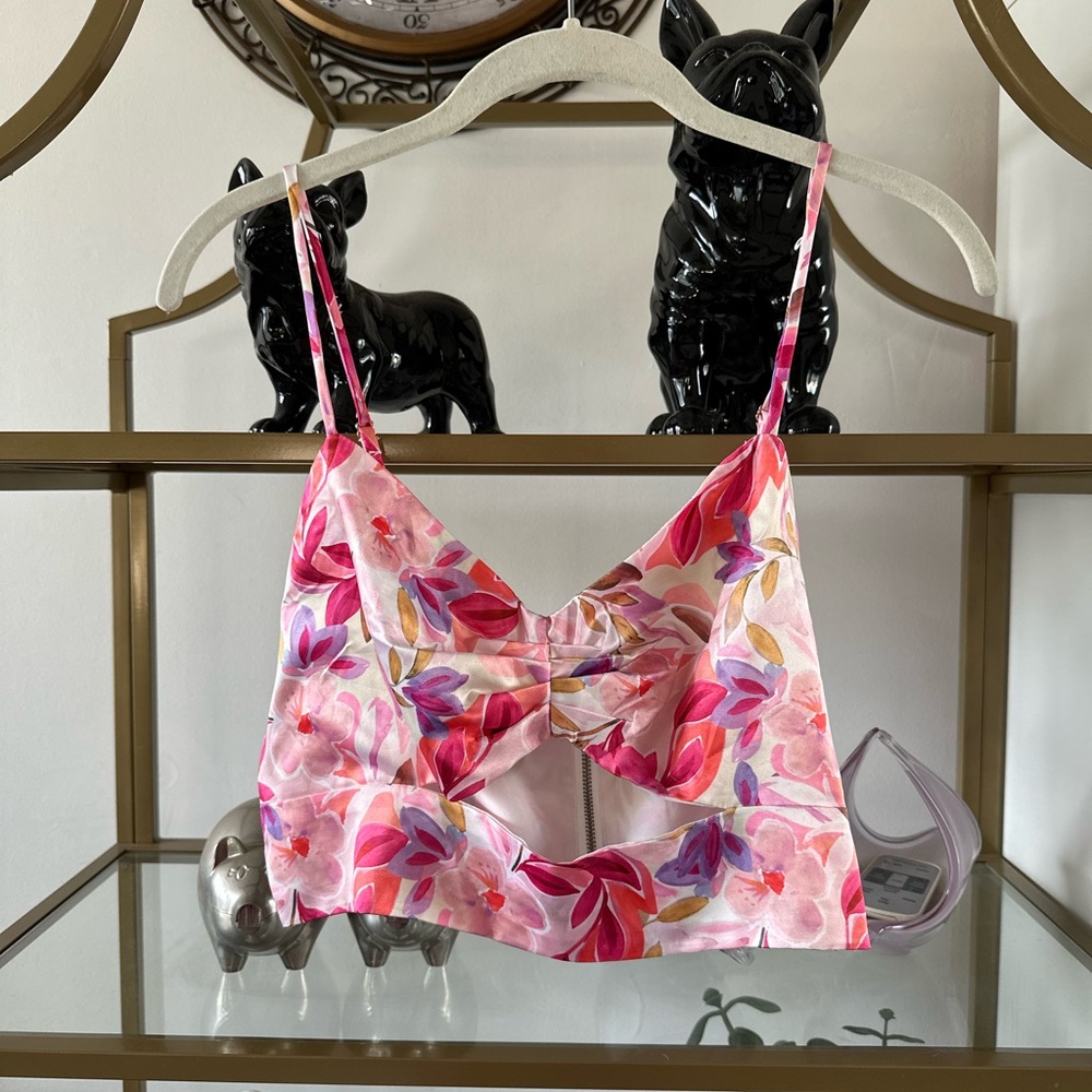 Showpo Floral Pink Camisole